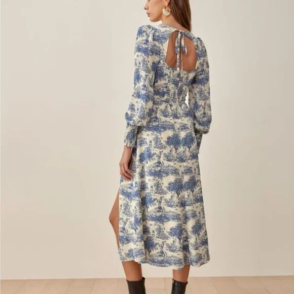 Reformation Lindero Dress - Pastoral Print 8 - Picture 3 of 13
